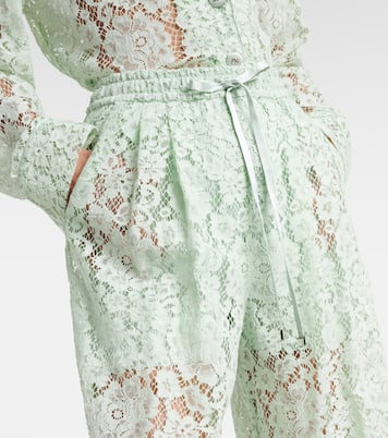 Lace wide-leg pants | Dolce&Gabbana