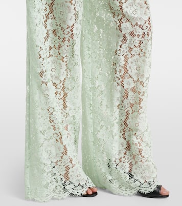 Lace wide-leg pants | Dolce&Gabbana