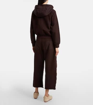 Jamie patchwork cotton terry swetapants | Leset