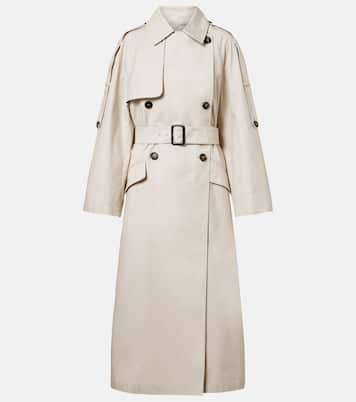 The Cube Delfino twill trench coat | Max Mara