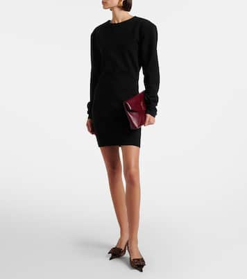 Dakota 50 leopard-print slingback pumps | Saint Laurent