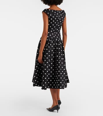 Midikleid aus Baumwolle | Self-Portrait