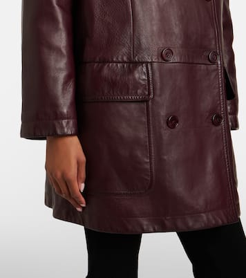 Leather coat | Chloé