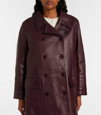 Leather coat | Chloé