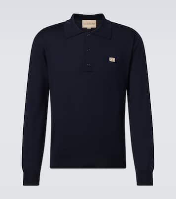 VLogo virgin wool polo sweater | Valentino
