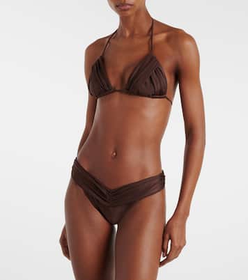 Jasmin ruched bikini bottoms | Bananhot