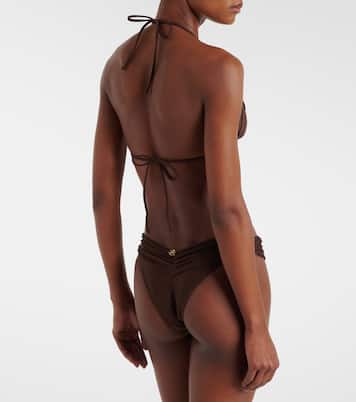 Jasmin ruched bikini bottoms | Bananhot