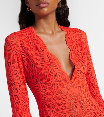 Kara lace beach dress | Alexandra Miro