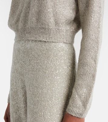 Pullover mit Pailletten | Brunello Cucinelli