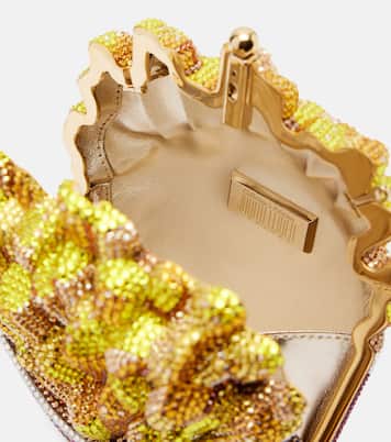 French Fries crystal-embellished clutch | Judith Leiber Couture