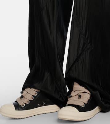 Jumbolace leather sneakers | Rick Owens