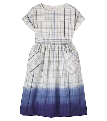 Robe Edelweiss en coton à carreaux | Bonpoint