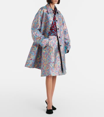 Midirock aus Brokat | Dries Van Noten