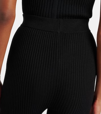 Pantalones Capri en mezcla de algodón con bordado | Ganni