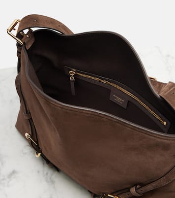 Voyou Medium suede shoulder bag | Givenchy
