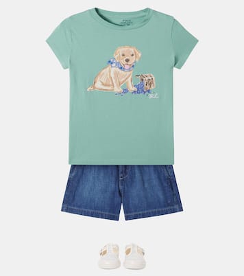 Bedrucktes T-Shirt aus Baumwoll-Jersey | Polo Ralph Lauren Kids