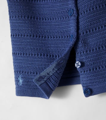 Crochet cotton tank top and pants set | Polo Ralph Lauren Kids