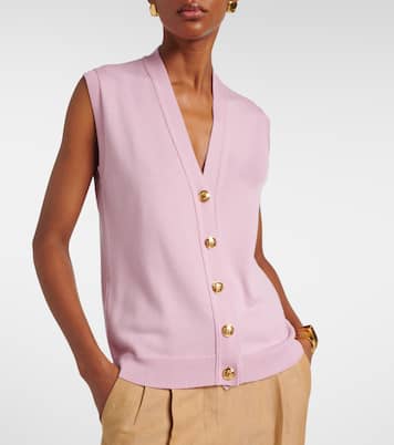 Sebright wool, silk, and cashmere vest | Blazé Milano