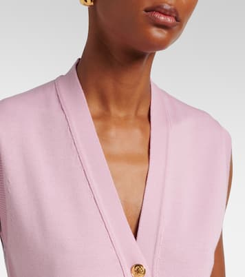 Sebright wool, silk, and cashmere vest | Blazé Milano
