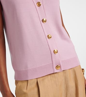 Sebright wool, silk, and cashmere vest | Blazé Milano