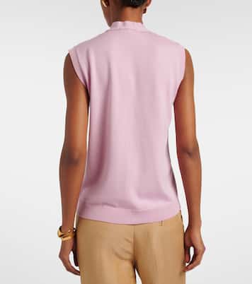 Sebright wool, silk, and cashmere vest | Blazé Milano