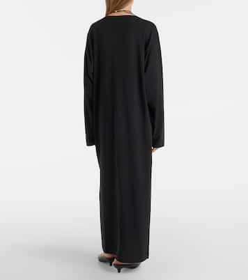 Abito lungo N°480 Invite in cotone e cashmere | Extreme Cashmere