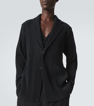 Basics pleated blazer | Homme Plissé Issey Miyake