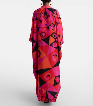 Occhi silk twill kaftan | Pucci