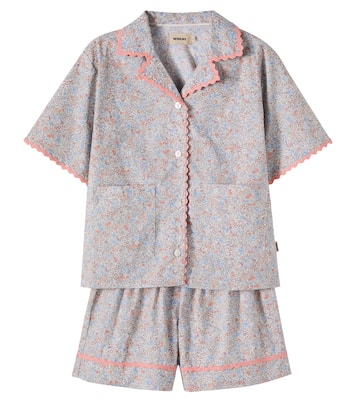 Ensemble chemise et short Vilma en coton à fleurs | Wheat