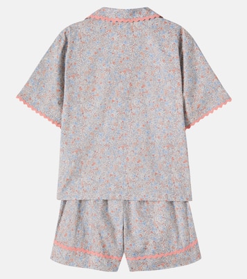 Ensemble chemise et short Vilma en coton à fleurs | Wheat