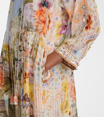 Embellished printed silk maxi dress | Camilla