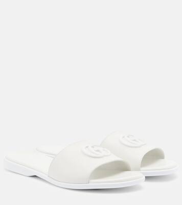 Mules Double G en cuir | Gucci