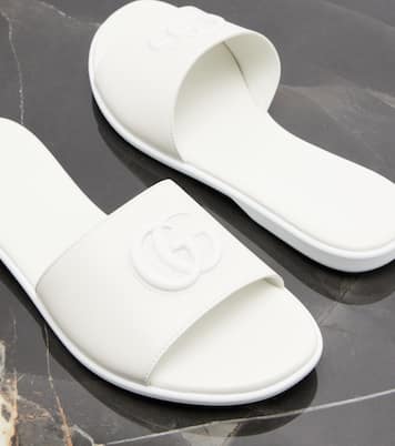 Mules Double G en cuir | Gucci