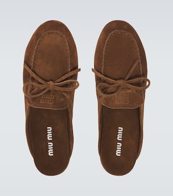Suede mules | Miu Miu