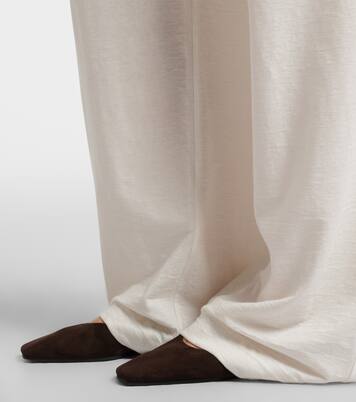 June suede mules | The Row