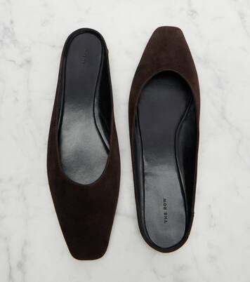 June suede mules | The Row