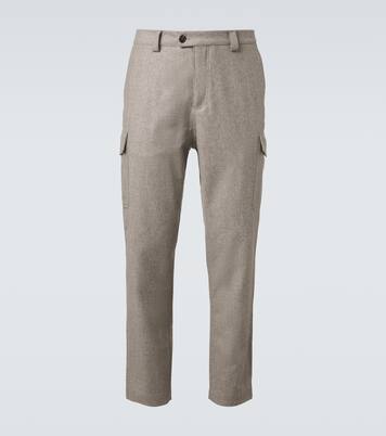Wool tapered pants | Brunello Cucinelli