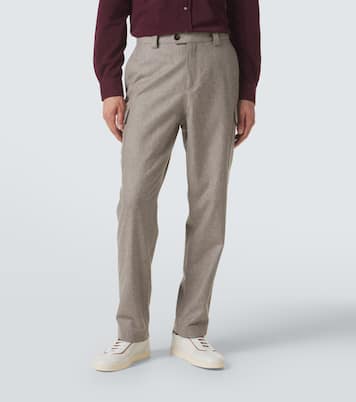Wool tapered pants | Brunello Cucinelli