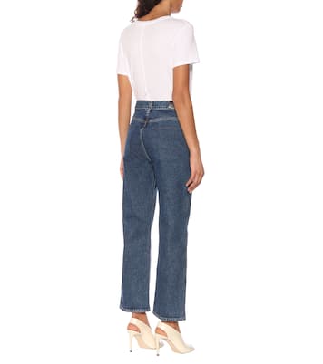 High-rise cropped wide-leg jeans | Goldsign