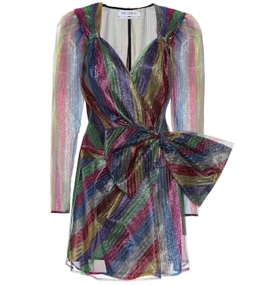 Robe portefeuille Pat en tulle | The Attico