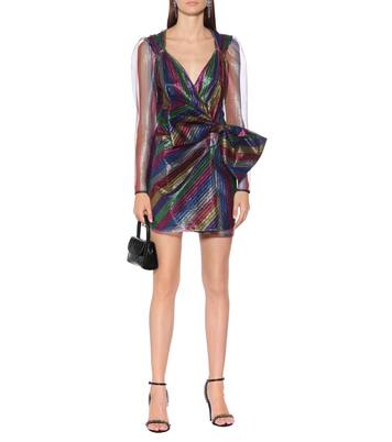 Robe portefeuille Pat en tulle | The Attico