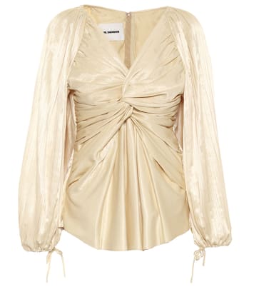 Top aus Satin | Jil Sander