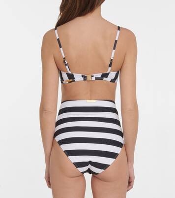 Haut de bikini Jenna rayé | Alexandra Miro