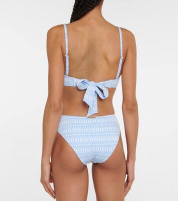 Culotte de bikini Fiji en jacquard | Heidi Klein