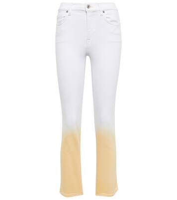 Mid-Rise Jeans The Straight Crop | 7 For All Mankind