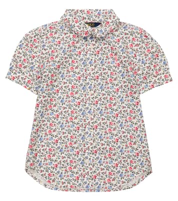 Floral cotton shirt | Polo Ralph Lauren Kids