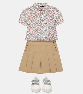 Floral cotton shirt | Polo Ralph Lauren Kids