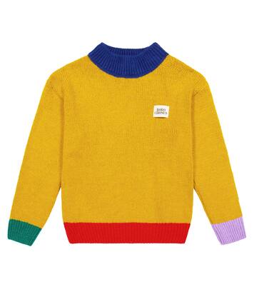 Colorblocked sweater | Bobo Choses
