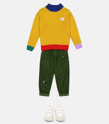 Colorblocked sweater | Bobo Choses
