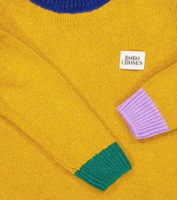 Colorblocked sweater | Bobo Choses